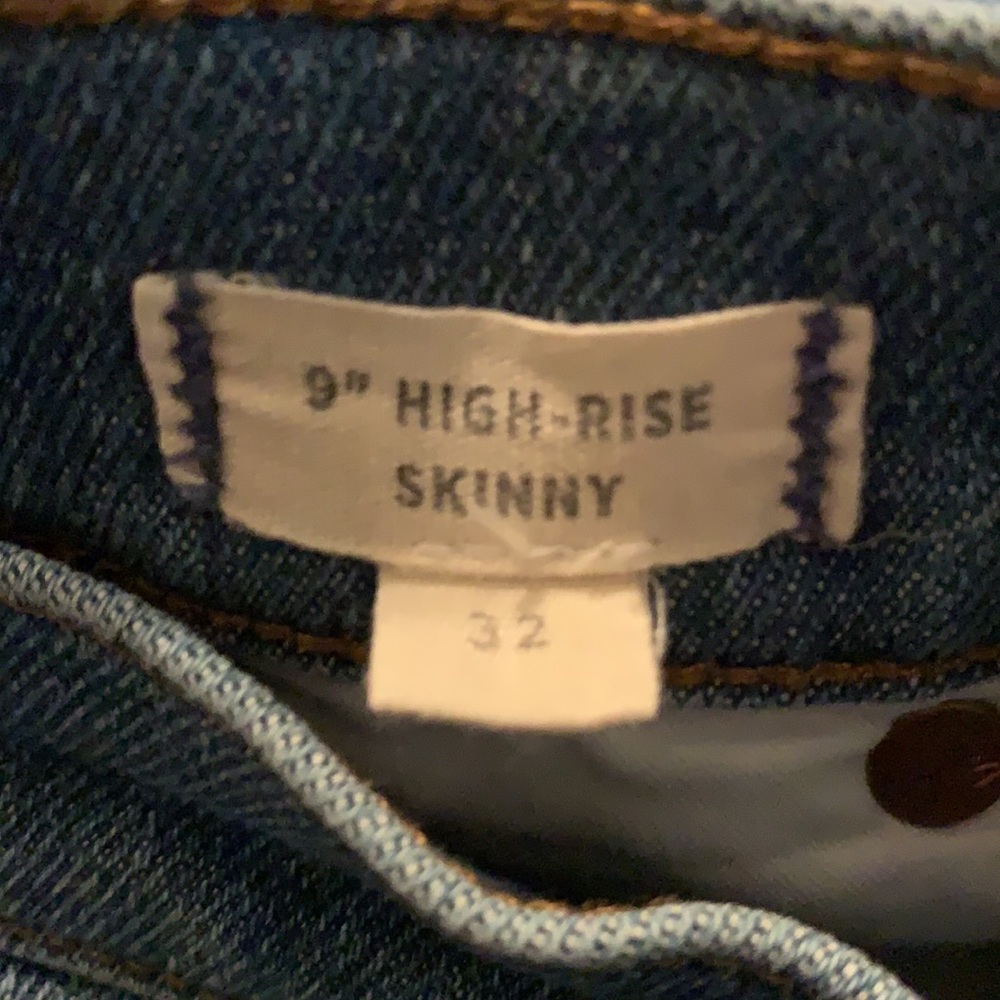 Madewell High Rise Shorts Size 32 - Picture 7 of 7